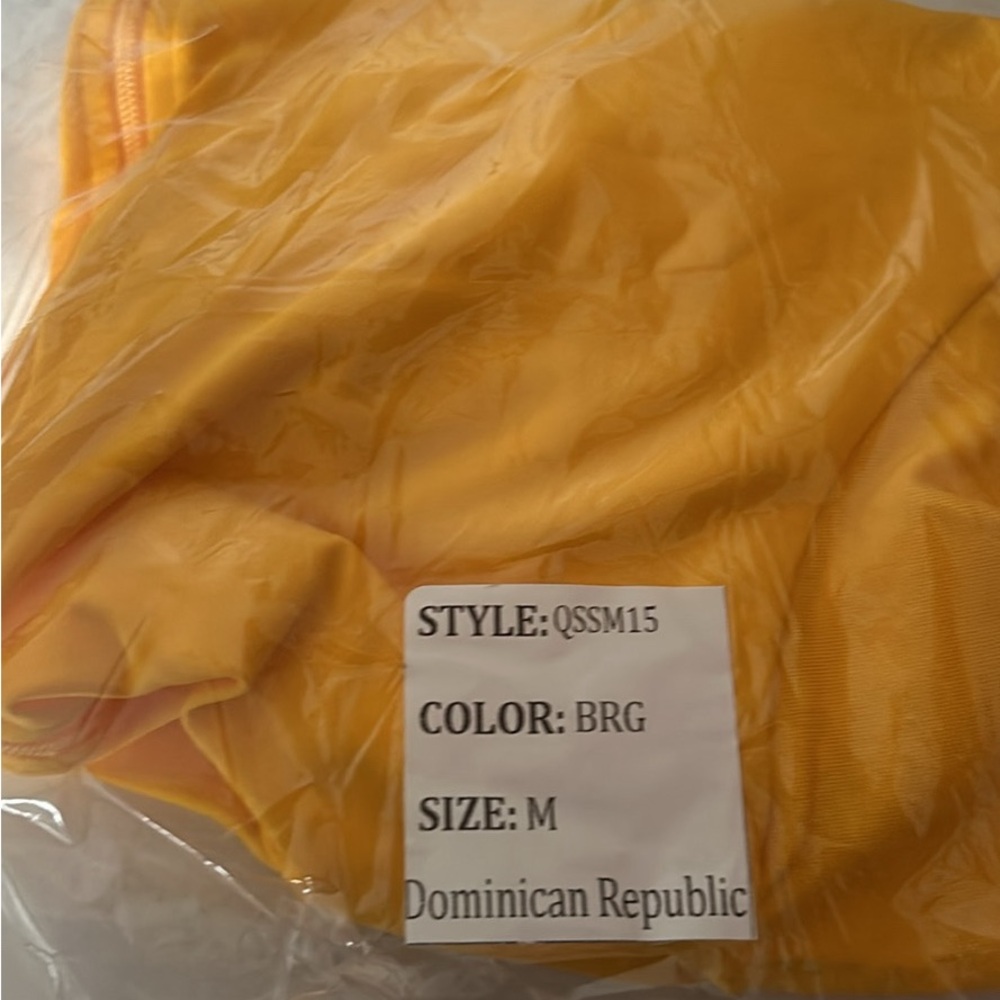 New gold cheer midline body liner sizes xs, m